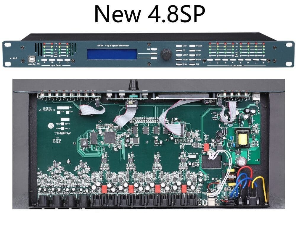 4In8Out audio control digital processor - fs-elec.com