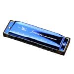 10 Holes Blues Harmonica Diatonic Gift Mouth Harp With PU case Musical Instrument 4