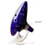 12 Hole Ocarina Ceramic Alto C Legend of Ocarina Flute Music Instrument Drop Shipping 5