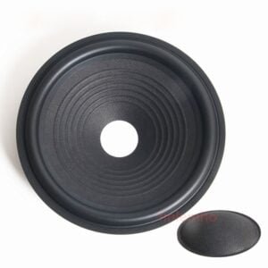 1PC Speaker Woofer Paper Cone 8 Inch 10 Inch Rubber Surround With Dust Cap Repair Kit