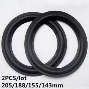 2PC Speaker Woofer Foam Surround Repair Kit 205mm Diameter Round Shape For Car Speaker Accessories Home