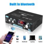 AK35 380 800W Home Digital Amplifiers Audio 110 240V Bass Audio Power bluetooth Amplifier Hifi FM 2