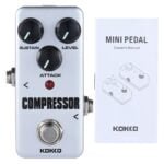 KOKKO guitar pedal FCP2 Mini Compressor Pedal Portable Guitar Effect Pedal guitar accessories guitar pedal ukulele 2