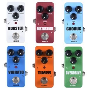 KOKKO guitar pedal FCP2 Mini Compressor Pedal Portable Guitar Effect Pedal guitar accessories guitar pedal ukulele