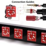 Rack Patch Panel 8 12 16 Way 3 Pole XLR Female Chassis Connnector 1U Flight Case 2