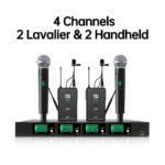 SM58 Wireless Microphone Professional Handheld Lavalier Headset Karaoke UHF 80M Distance Used For Family Gatherings Stage 2