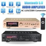 SUNBUCK 2000W 220V 110V bluetooth5 0 Audio Power Amplifier Home Theater amplificador Audio with Remote Control 1