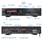 SUNBUCK 2000W 220V 110V bluetooth5 0 Audio Power Amplifier Home Theater amplificador Audio with Remote Control 2