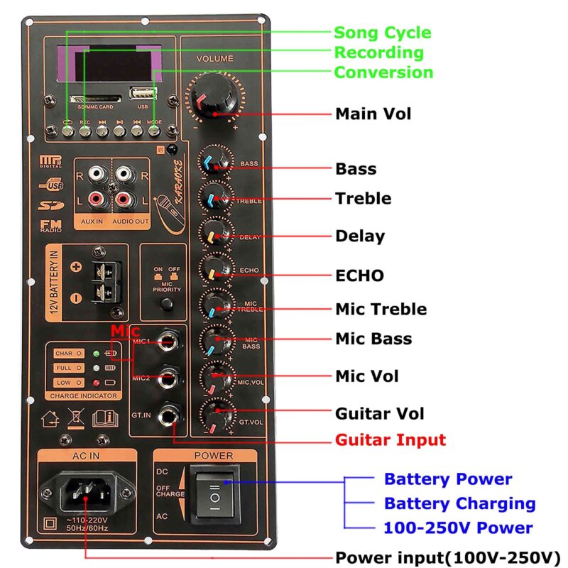 Super Quailty AC 12 110 220V Digital Bluetooth Stereo 150W Amplifier Board for 6 18 Inch 1 2500x2500