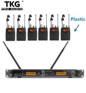 TKG 2050EX with 6 receiver Stage Performance Sound Broadcast Professional Wireless In Ear Monitor System Restore