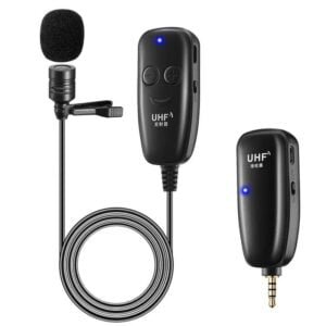 Wireless Lavalier Microphone Studio Game for iPhone Type C PC Clip Lapel Professional Mic Live Broadcast