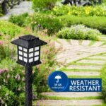 2 4 6 8pcs Led Solar Pathway Lights Waterproof Outdoor Solar Lamp for Garden Landscape Yard 2