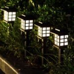 2 4 6 8pcs Led Solar Pathway Lights Waterproof Outdoor Solar Lamp for Garden Landscape Yard 3