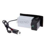 4 Band Guitar Pickup EQ 7545R Acoustic Guitar Preamp Amplifier Equalizer Tuner 2 5mm Plug Guitarra 2