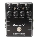 NEW Demonfx MICROTUBES A7K Analog Bass Preamp Bass Effect Pedal Overdrive Preamp CompressorHigh Quality MICROTUBES A7K 2