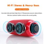 Portable Bluetooth Speaker Wireless Bass Subwoofer Waterproof Outdoor Speakers Boombox AUX TF USB Stereo Loudspeaker Music 2