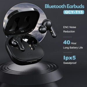 QCY T13 Bluetooth Headphone V5 1 Wireless TWS Earphone Touch Control Earbuds 4 Microphones ENC HD