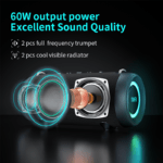 mifa A90 Bluetooth Speaker 60W Output Power Bluetooth Speaker with Class D Amplifier Excellent Bass Performace