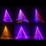 1400mW DMX 512 Scanner laser light RGB colorful Party Xmas DJ Disco Laser Lights 5