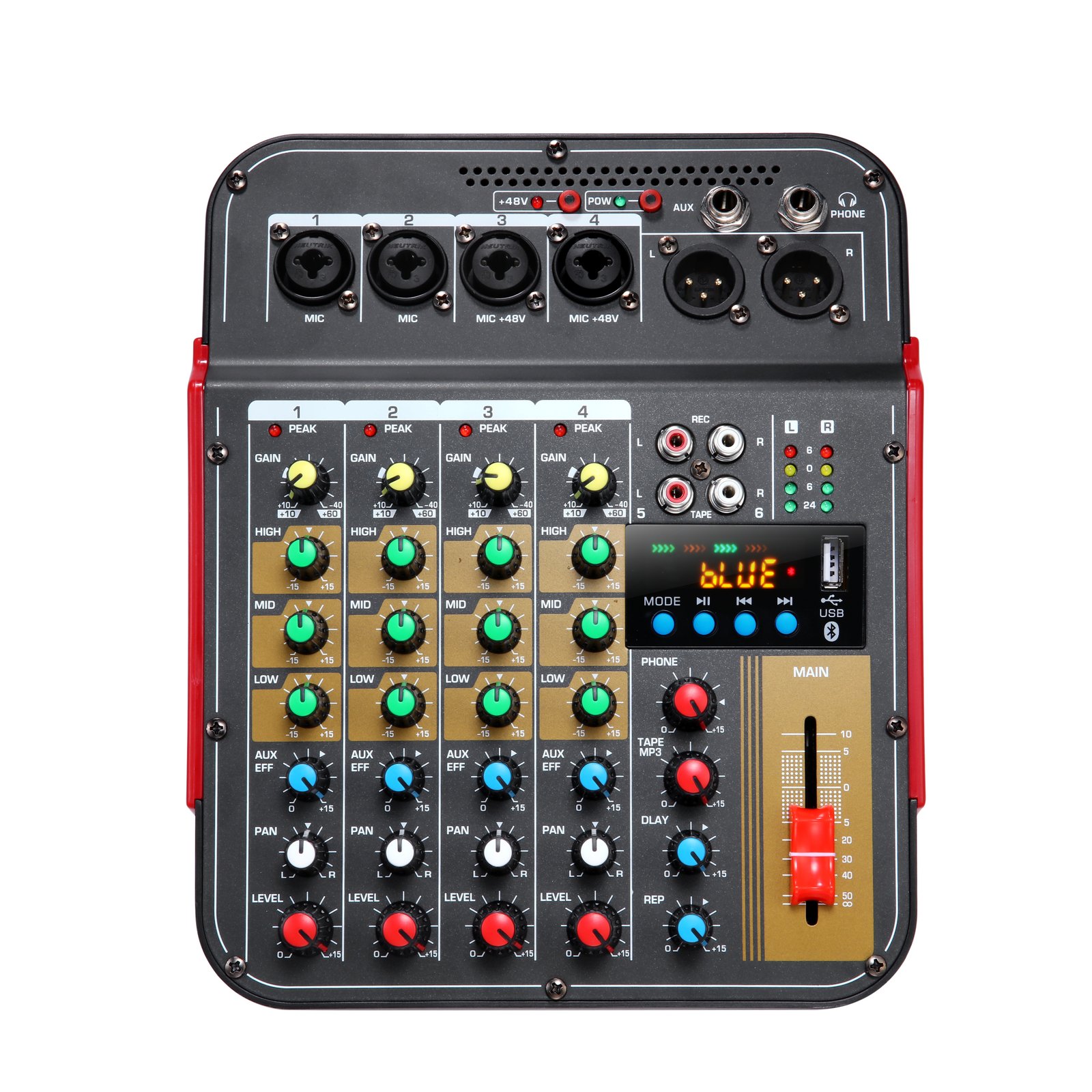 6-Channel Audio Mixer | Best Audio and Lighting Equipment