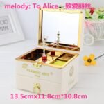 Retro mouse music box music box birthday gift girl bestie couple girl heart wedding new decoration 1