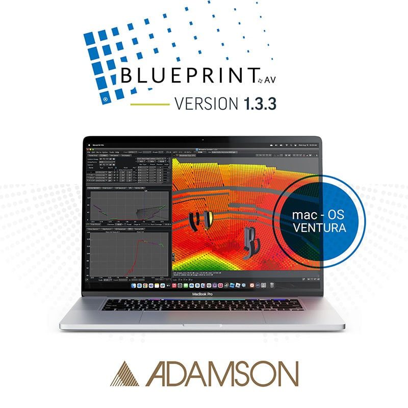 Adamson Updates Blueprint AV Software