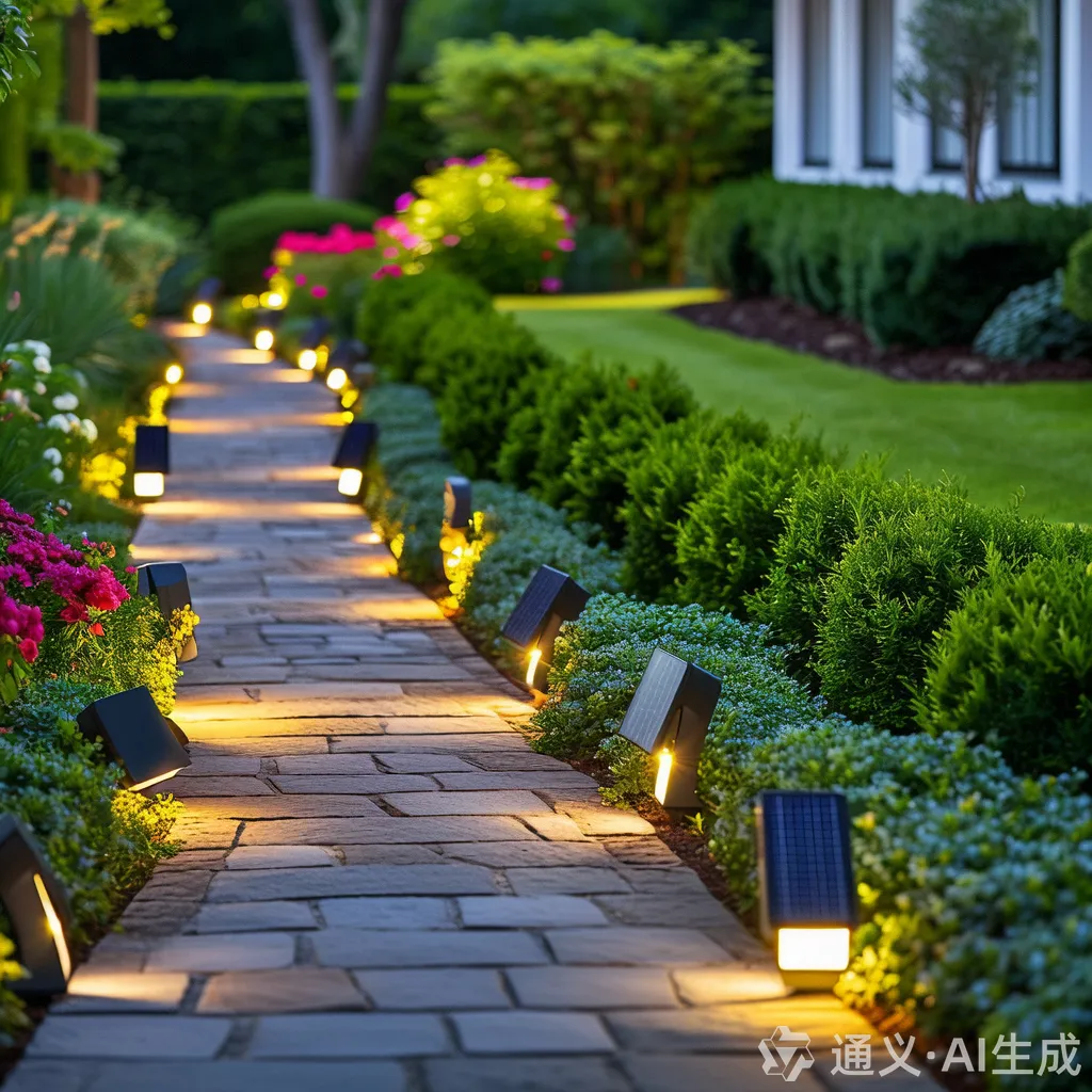 solar powered spot lights