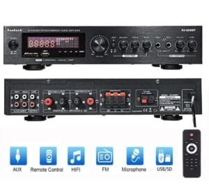 2000W bluetooth5.0 Home Amplifier