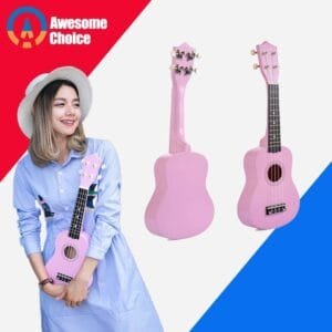 21" Basswood Acoustic Nylon 4 Strings Guitar