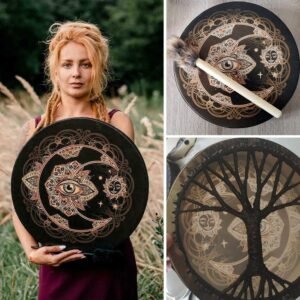 25cm Handmade Shaman Drum 1pair