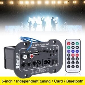 25W HI-FI Car Audio Power Amplifier Bluetooth