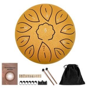 Steel Tongue Drum Percussion 6 inch 11 Tune