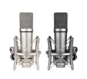 Condenser microphone with Shock Mount
