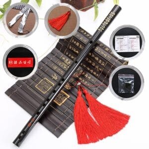 Bamboo Dizi Flute for Beginner C D E F G Key Transverse