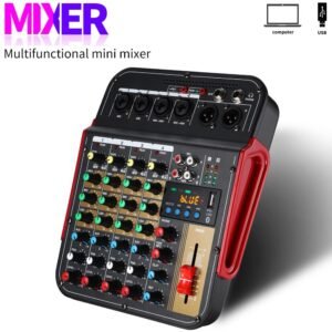 6-Channel Audio Mixer