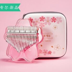 Crystal Sakura Kalimba Thumb Piano