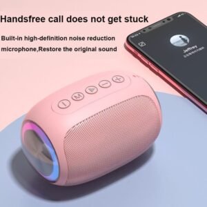 Flashing light Powerful Bluetooth Speaker 1pair