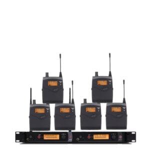 Professional Wireless In Ear-Monitor System 6 Transmitters