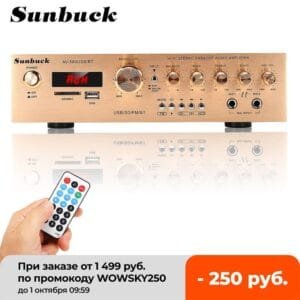 5 Channel bluetooth5.0 FM HiFi Stereo Amplifier