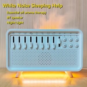 White Noise Humidifier Lamp