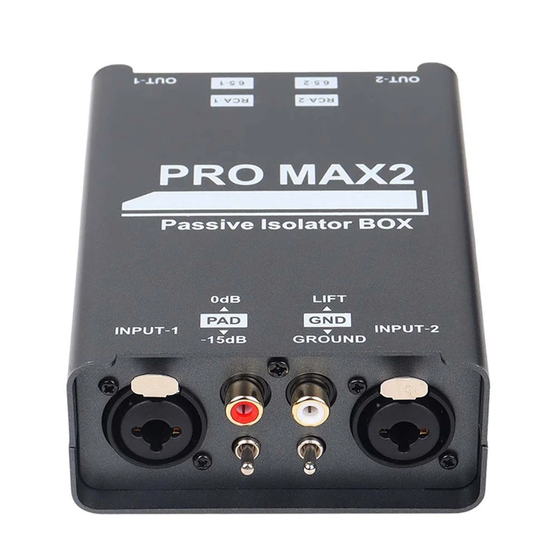 5 audio isolator box