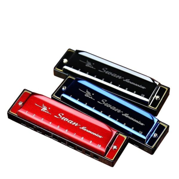 10 Holes Blues Harmonica Diatonic Mouth Harp