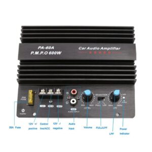 12V 600W Car Amplifier Board