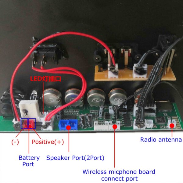 80w 8-12 Inch Speaker Digital Bluetooth Amplifier Board