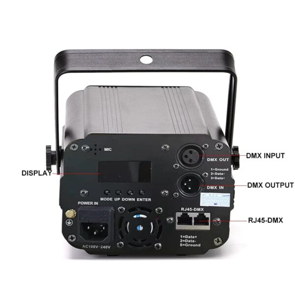 Christmas Laser Lights 1400mW DMX 512 Scanner