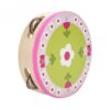15cm Cartoon Wooden Tambourine Hand Drum
