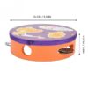 15cm Cartoon Wooden Tambourine Hand Drum