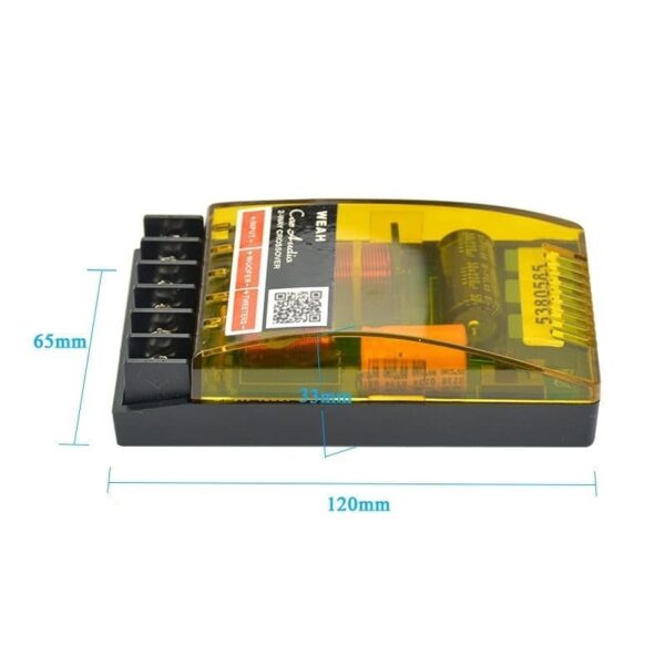 220w 2 Way Car Stereo Audio Frequency Divider 2pcs