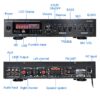 2000W bluetooth5.0 Home Amplifier