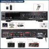2000W bluetooth5.0 Home Amplifier